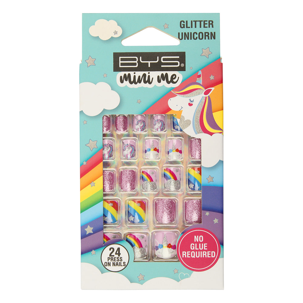 Unicorn press on kids nails – The Hairy Fairy